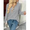 imageAUTOMET Womens Long Sleeve Henley Shirts Fall Lightweight Sweaters Dressy Casual Tunic Tops Fashion Clothes 2025Grey