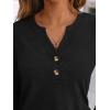 imageAUTOMET Womens Long Sleeve Shirts 2025 Fall Fashion Dressy Casual Tops Trendy Henley Blouses Cute Work Outfits ClothesBlack