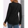 imageAUTOMET Womens Long Sleeve Shirts 2025 Fall Fashion Dressy Casual Tops Trendy Henley Blouses Cute Work Outfits ClothesBlack