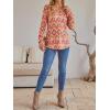 imageAUTOMET Womens Long Sleeve Shirts 2025 Fall Fashion Dressy Casual Tops Trendy Henley Blouses Cute Work Outfits ClothesBoho Orange