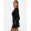 imageAUTOMET Womens Long Sleeve Shirts Basic Compression Going Out Crop Tops Fall Fashion Y2K Clothes 2025Black