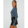 imageAUTOMET Womens Long Sleeve Shirts Basic Compression Going Out Crop Tops Fall Fashion Y2K Clothes 2025Haze Blue