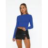 imageAUTOMET Womens Long Sleeve Shirts Basic Compression Going Out Crop Tops Fall Fashion Y2K Clothes 2025Royalblue