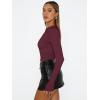imageAUTOMET Womens Long Sleeve Shirts Basic Compression Going Out Crop Tops Fall Fashion Y2K Clothes 2025Winered