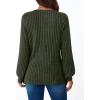 imageAUTOMET Womens Long Sleeve Shirts Casual Tunic Work Tops Cute Pullover Sweaters Early Fall Outfits 2025 Winter ClothingArmy Green