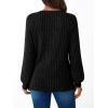imageAUTOMET Womens Long Sleeve Shirts Casual Tunic Work Tops Cute Pullover Sweaters Early Fall Outfits 2025 Winter ClothingBlack