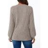 imageAUTOMET Womens Long Sleeve Shirts Casual Tunic Work Tops Cute Pullover Sweaters Early Fall Outfits 2025 Winter ClothingCoffe Grey