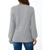imageAUTOMET Womens Long Sleeve Shirts Casual Tunic Work Tops Cute Pullover Sweaters Early Fall Outfits 2025 Winter ClothingGrey