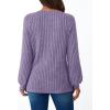 imageAUTOMET Womens Long Sleeve Shirts Casual Tunic Work Tops Cute Pullover Sweaters Early Fall Outfits 2025 Winter ClothingLight Purple