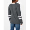 imageAUTOMET Womens Long Sleeve Shirts Color Block Casual Crewneck Tops Tshirt Basic Tee Fall Fashion Clothes Trendy OutfitsDarkgrey
