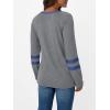 imageAUTOMET Womens Long Sleeve Shirts Color Block Casual Crewneck Tops Tshirt Basic Tee Fall Fashion Clothes Trendy OutfitsGrey
