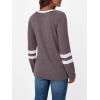 imageAUTOMET Womens Long Sleeve Shirts Color Block Casual Crewneck Tops Tshirt Basic Tee Fall Fashion Clothes Trendy OutfitsRosetaupe