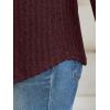 imageAUTOMET Womens Long Sleeve Shirts Fall Fashion Tops 2025 Crewneck Dressy Sweaters Tunic Winter Clothes Casual OutfitsMaroon