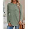 imageAUTOMET Womens Long Sleeve Shirts Fall Fashion Tops 2025 Crewneck Dressy Sweaters Tunic Winter Clothes Casual OutfitsMint