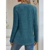 imageAUTOMET Womens Long Sleeve Shirts Fall Fashion Tops 2025 Crewneck Dressy Sweaters Tunic Winter Clothes Casual OutfitsTeal