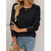 imageAUTOMET Womens Long Sleeve Shirts Fall Sweaters Lightweight Cute Tunic Tops Trendy Fashion Clothes 2025 OutfitsBlack