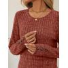 imageAUTOMET Womens Long Sleeve Shirts Fall Sweaters Lightweight Cute Tunic Tops Trendy Fashion Clothes 2025 OutfitsCaramel