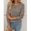 imageAUTOMET Womens Long Sleeve Shirts Fall Sweaters Lightweight Cute Tunic Tops Trendy Fashion Clothes 2025 OutfitsCoffeegrey