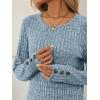 imageAUTOMET Womens Long Sleeve Shirts Fall Sweaters Lightweight Cute Tunic Tops Trendy Fashion Clothes 2025 OutfitsLightblue