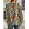 imageAUTOMET Womens Long Sleeve Shirts Fall Tops 2025 Henley Blouses Dressy Casual Business Basic Tees Trendy Cute TShirtsBohoprint