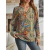 imageAUTOMET Womens Long Sleeve Shirts Fall Tops 2025 Henley Blouses Dressy Casual Business Basic Tees Trendy Cute TShirtsBohoprint