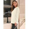 imageAUTOMET Womens Long Sleeve Shirts Pleated Lace Tops Fall Fashion Outfits Business Casual BlousesApricot