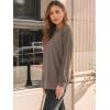 imageAUTOMET Womens Long Sleeve Shirts Pleated Lace Tops Fall Fashion Outfits Business Casual BlousesCoffee