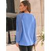 imageAUTOMET Womens Long Sleeve Shirts Pleated Lace Tops Fall Fashion Outfits Business Casual BlousesLightblue