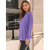 imageAUTOMET Womens Long Sleeve Shirts Pleated Lace Tops Fall Fashion Outfits Business Casual BlousesPurple