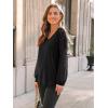 imageAUTOMET Womens Long Sleeve Shirts VNeck Lace Tops Business Casual Blouses Tee Trendy 2025 Fall Fashion Outfits ClothesBlack