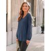 imageAUTOMET Womens Long Sleeve Shirts VNeck Lace Tops Business Casual Blouses Tee Trendy 2025 Fall Fashion Outfits ClothesDarkblue
