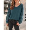 imageAUTOMET Womens Long Sleeve Shirts VNeck Lace Tops Business Casual Blouses Tee Trendy 2025 Fall Fashion Outfits ClothesDarkgreen