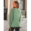 imageAUTOMET Womens Long Sleeve Shirts VNeck Lace Tops Business Casual Blouses Tee Trendy 2025 Fall Fashion Outfits ClothesGreen