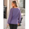 imageAUTOMET Womens Long Sleeve Shirts VNeck Lace Tops Business Casual Blouses Tee Trendy 2025 Fall Fashion Outfits ClothesGreypurple
