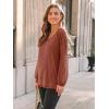 imageAUTOMET Womens Long Sleeve Shirts VNeck Lace Tops Business Casual Blouses Tee Trendy 2025 Fall Fashion Outfits ClothesMaple