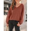 imageAUTOMET Womens Long Sleeve Shirts VNeck Lace Tops Business Casual Blouses Tee Trendy 2025 Fall Fashion Outfits ClothesMaple