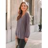 imageAUTOMET Womens Long Sleeve Shirts VNeck Lace Tops Business Casual Blouses Tee Trendy 2025 Fall Fashion Outfits ClothesRosetaupe