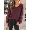 imageAUTOMET Womens Long Sleeve Shirts VNeck Lace Tops Business Casual Blouses Tee Trendy 2025 Fall Fashion Outfits ClothesWinered
