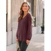 imageAUTOMET Womens Long Sleeve Shirts VNeck Lace Tops Business Casual Blouses Tee Trendy 2025 Fall Fashion Outfits ClothesWinered