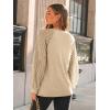 imageAUTOMET Womens Long Sleeve Shirts VNeck Lace Tops Business Casual Blouses Tee Trendy 2025 Fall Fashion Outfits ClothesYellow
