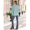 imageAUTOMET Womens Long Sleeve Tops Loose Fit Fall Cute Thick T Shirts Winter Cruise Outfits Trendy ClothesLight Green