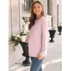 imageAUTOMET Womens Long Sleeve Tops Loose Fit Fall Cute Thick T Shirts Winter Cruise Outfits Trendy ClothesPink