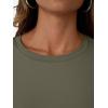 imageAUTOMET Womens Long Sleeve Workout Tops 2025 Fall Sports Sun Shirts Swim Hiking Gym Tshirts UPF 50 Rash Guard UV ClothesArmygreen