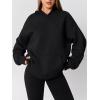 imageAUTOMET Womens Oversized Hoodies Fleece Sweatshirts Fall Fashion 2025 Pullover Winter Clothes OutfitsBlack