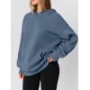 imageAUTOMET Womens Oversized Hoodies Fleece Sweatshirts Fall Fashion 2025 Pullover Winter Clothes OutfitsGrey Blue
