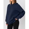 imageAUTOMET Womens Oversized Hoodies Fleece Sweatshirts Fall Fashion 2025 Pullover Winter Clothes OutfitsNavy
