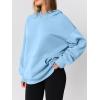 imageAUTOMET Womens Oversized Hoodies Fleece Sweatshirts Fall Fashion 2025 Pullover Winter Clothes OutfitsSky Blue