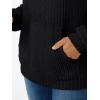 imageAUTOMET Womens Oversized Lightweight Hoodies Fall Fashion Sweaters 2025 Loose Fleece Sweatshirts Clothes with PocketBlack