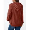 imageAUTOMET Womens Oversized Lightweight Hoodies Fall Fashion Sweaters 2025 Loose Fleece Sweatshirts Clothes with PocketCaramel