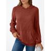 imageAUTOMET Womens Oversized Lightweight Hoodies Fall Fashion Sweaters 2025 Loose Fleece Sweatshirts Clothes with PocketCaramel